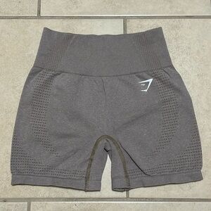 Beige gymshark shorts size small